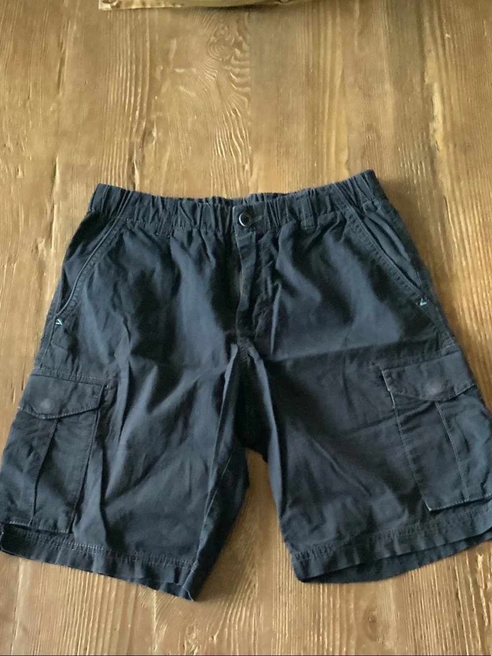 Tommy Bahama Dark Navy Elastic Waist Cargo Shorts
